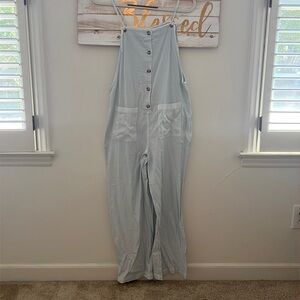 Billabong small baby blue jump suit.